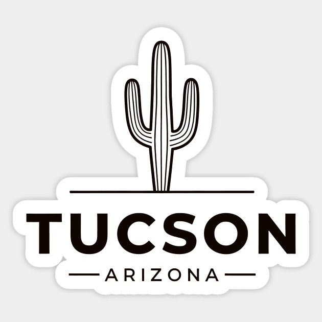 Tucson Sticker by CreativeSage